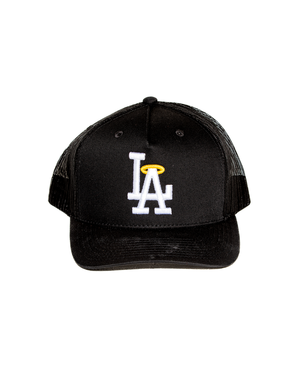 LA Saints Trucker Hat (Black)