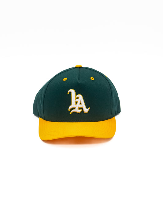 OG LA Snapback (Green/Yellow)