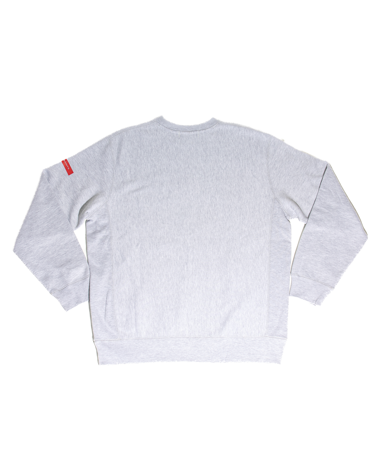 University Logo Crewneck (Heather Grey/Red Paisley)