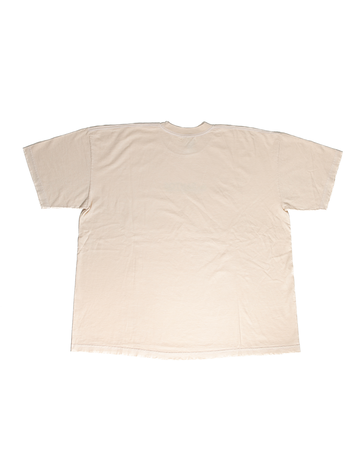 Colorblock Logo Tee (Cream)