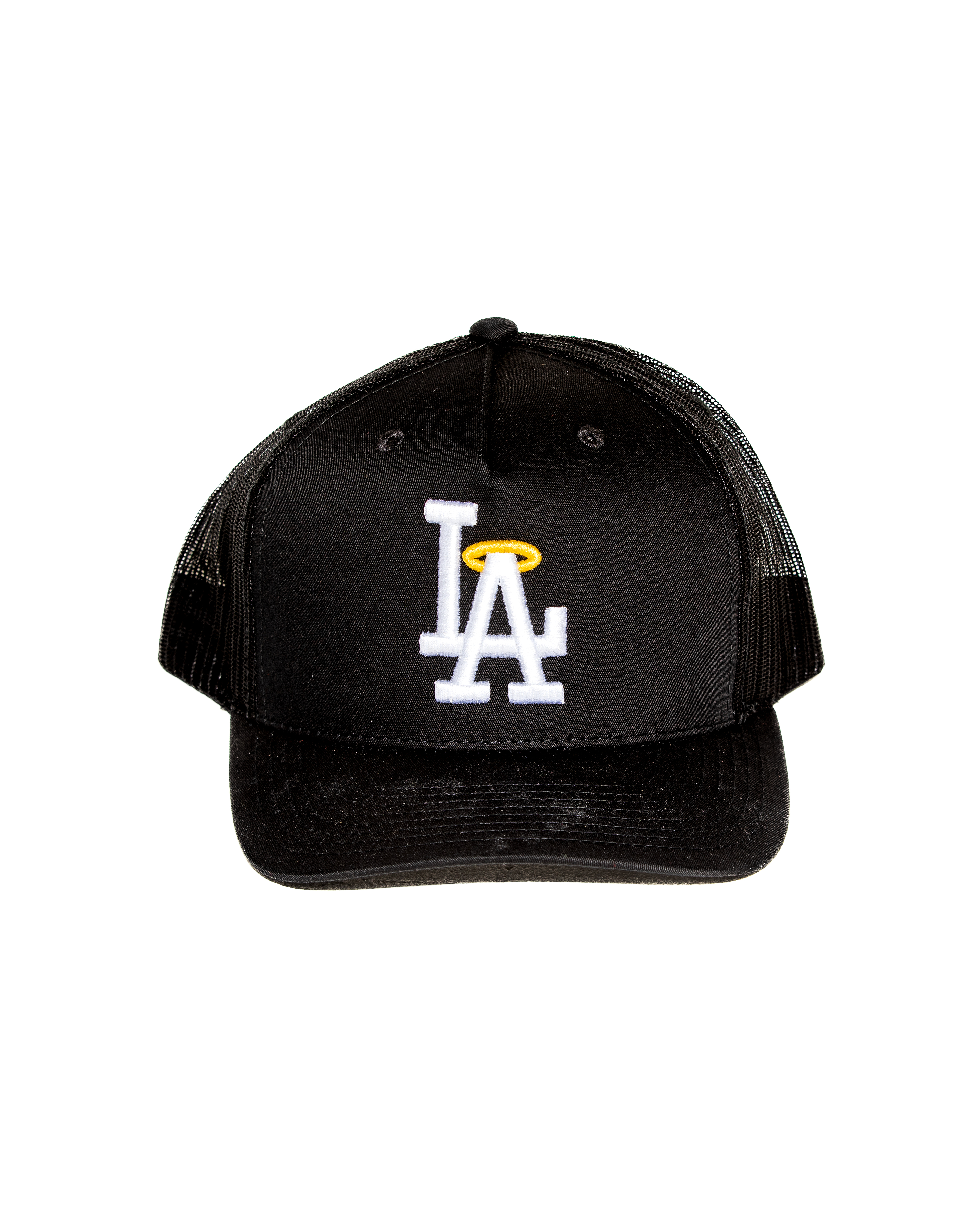 LA Saints Trucker Hat (Black) – Des Santos