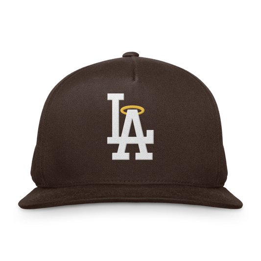 LA Saints Trucker Hat (Brown)