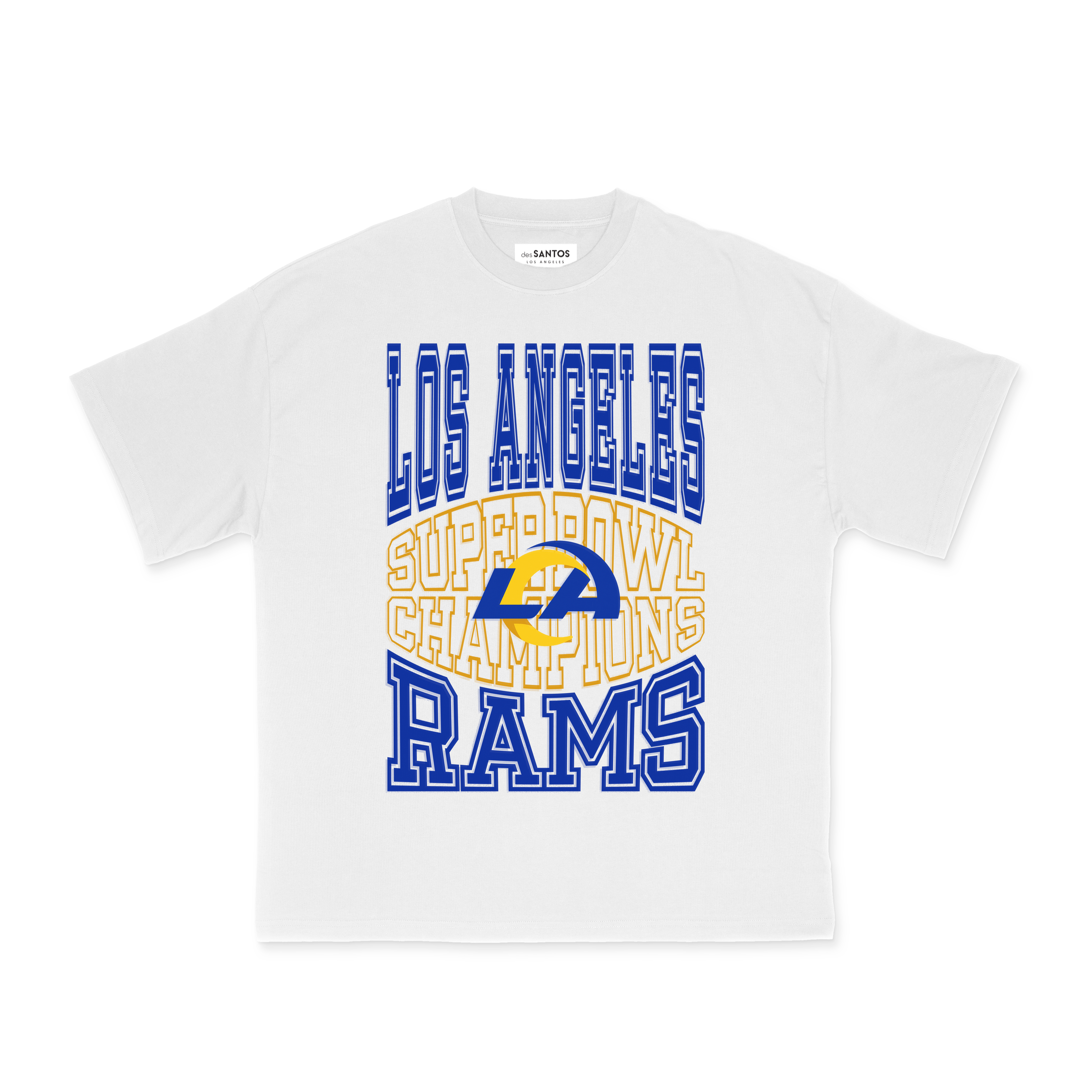 Vintage Rams Championship T-Shirt – Des Santos